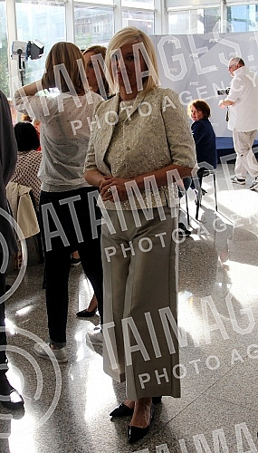 Farewell Tijana Bogicevic in Kiev at the Eurovision Song Contest (Eurovision Song Contest 2017).Ispracaj Tijane Bogicevic u Kijev na Eurosong (pesma Evrovizije 2017)