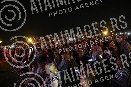 Concert of 2 Cellos held on Kalemegdan.Koncert 2 Cellos na Kalemegdanu.