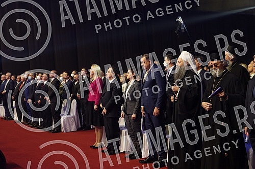 The ceremonial academy marking the Day of the Republika Srpska was held in the Borik Sports Hall in Banja Luka.Svecana akademija povodom obelezavanja Dana Republike Srpske odrzana je u Sportskoj dvorani Borik u Banjaluci. 