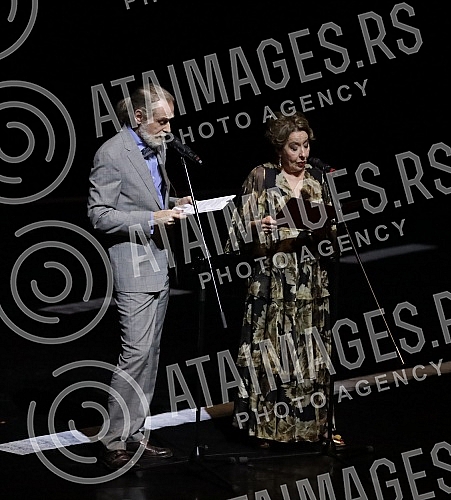 The double, 54th and 55th editions of Bitef, were officially opened tonight at the Yugoslav Drama Theater.Dvostruko, 54. i 55. izdanje Bitefa, svecano je otvoreno veceras u u Jugoslovenskom dramskom pozoristu