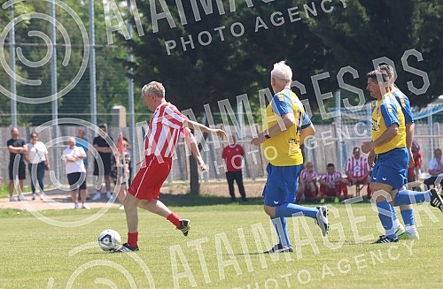 The legends of the Red Star, veterans of the Serbian champions, played a show match today in Vienna against the veterans of the Yugoslav League.Legende Crvene zvezde, veterani sampiona Srbije, odigrali su danas u Becu revijalnu utakmicu protiv vete