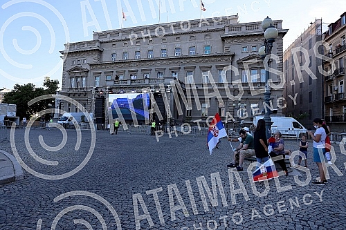 The City Assembly is preparing to welcome the women's basketball team that won a gold medal at the European Championships. U Skupstini grada su u toku pripreme za docek zenske kosarkaske reprezentacije koja je osvojila zlatnu medalju na Evropksom p