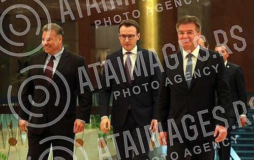 The director of the Office for Kosovo and Metohija of the Government of the Republic of Serbia, Petar Petkovic, met with the EU's special representative for dialogue between Belgrade and Pristina, Miroslav Lajcak, and the deputy assistant secretary f