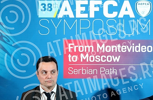Press conference on the occasion of the 38th AEFCA Symposium.Pres konferencija povodom pocetka 38 AEFCA simpozijuma.