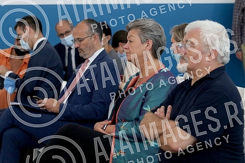 Visit of Ylva Johansson, European Commissioner for Internal Affairs and Migration, to the reception center in Obrenovac and a tour of the reconstructed facilities within the complex.Poseta Ilve Johanson, evropske komesarke za unutrasnje poslove i m