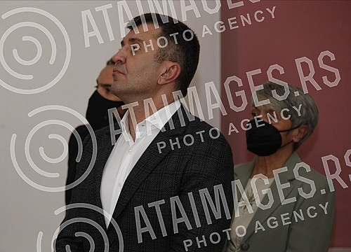 At the Archives of Yugoslavia, Nemanja Starovic and Mexican Ambassador Carlos Felix Corona opened th