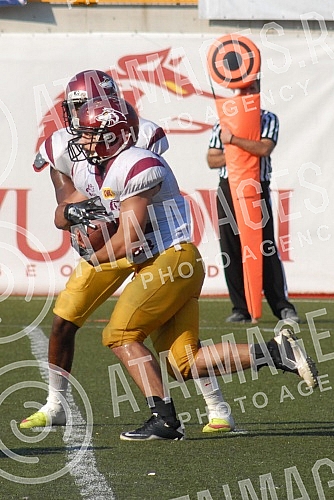 Final four Belgrade Europe Champions League odrzan na stadionu Vozdovac (TC Stadion) u Beograd. Prva polufinalna utakmica izmedju SBB Vukovi (Belgrade/Serbia) i London Blitz (Great Britain).