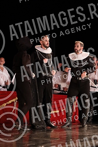 The project Opera on the water on the plateau behind the Geozavod was realized for the fourth time in the capital of Serbia, and the program included an all-evening performance of the opera Rigoletto, in which the main title role was played by the fa