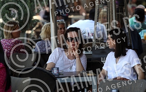 Tropical day in Belgrade.Tropski dan u Beogradu.