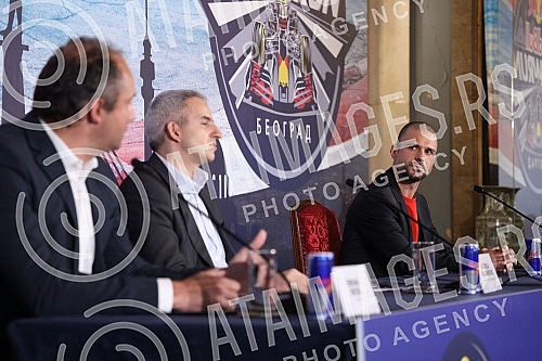 A press conference was held in the Belgrade City Assembly, announcing the F1 Show Run project in Belgrade, an automotive spectacle in which the streets of the Serbian capital will be the basis for a Formula 1 performance.U Skupstini grada Beograda 