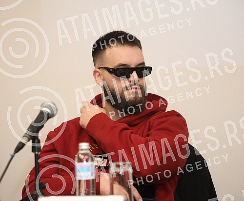 A press conference with well-known artists whose songs have millions of views on YouTube and TikTok Nucci, Sergej Pajic and Crni Cerak invited all artists, influencers and their fans to participate in #starfest and the public campaign against violenc A press conference with well-known artists whose songs have millions of views on YouTube and TikTok Nucci, Sergej Pajic and Crni Cerak invited all artists, influencers and their fans to participate in #starfest and the public campaign against violenc