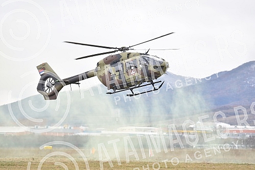 The President of the Republic of Serbia, Aleksandar Vucic, is staying in the Nisava District, and on the third day he visited the Military Airport 