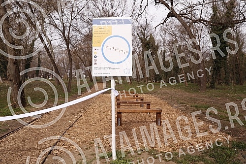 As part of the Open the Blue Circle project, the renovated pedestrian-recreational Homler trail was ceremoniously opened on Ada Cigalnija. U sklopu projekta Otvori plavi krug na Adi Cigalniji svecano je otvorena renovirana pesacko - rekreativna Hom