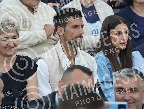 Ceremonial opening of the tennis complex in the Ravne 2 Archaeological and Tourist Park in Visoko.Svecano otvaranje teniskog kompleksa u Arheolosko-turistickom parku Ravne 2 u Visokom.