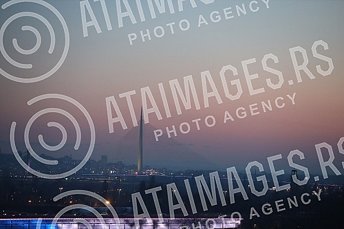 View of Belgrade during the first day of the weekend in which, according to the decision of the Government of Serbia from Friday at 21.00 to Monday at 06.00 in Serbia can only work grocery stores, some service activities (tailor, glass cutter, carpen