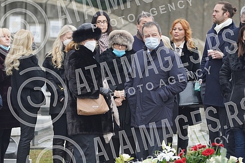 A memorial service on the occasion of the 40th day since the death of Milutin Mrkonjic was held at the New Cemetery.Pomen povodom 40 dana od smrti Milutina Mrkonjica odrzan je na Novom groblju.