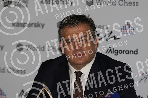 The Chess Federation of Serbia organized a gathering with the media at the Crowne Plaza Hotel on the occasion of the signing of the Agreement on the organization of the FIDE Grand Prix tournament in Belgrade, which will be held from February 28 to Ma