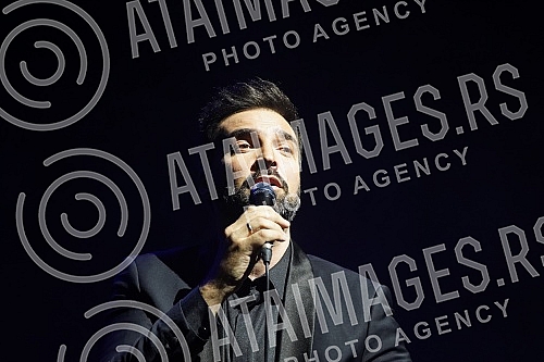 Musical play by Ivan Bosiljcic - Our evening held in Kombank hall.Muzicka predstava Ivana Bosiljcica - Nase vece odrzana u Kombank dvorani.