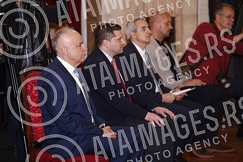 At the ceremony in the City Assembly, the representatives of the City of Belgrade presented the Awards of the City of Belgrade - Despot Stefan Lazarevic for 2021.Na svecanosti u Skupstini grada predstavnici Grada Beograda dodelili su Nagrade grada 