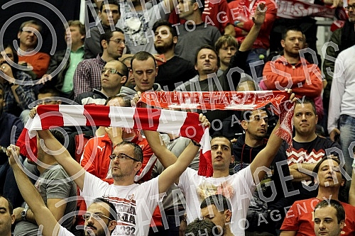 Utakmica sedmog (7.) kola Evrolige (7th Round Group A Turkish Airlines Euroleague) izmedju KK Crvena zvezda Telekom (Belgrade, Serbia) i Real Madrid (Madrid, Spain) odigran u Hali Pionir. 