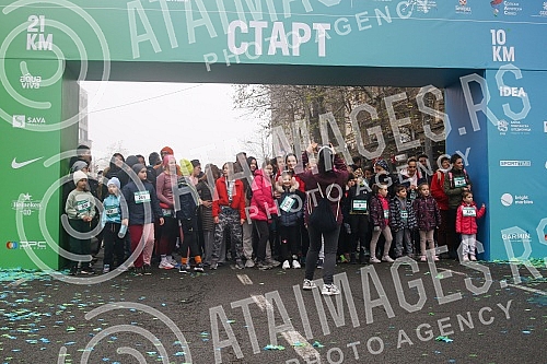 3. Autumn Belgrade half-marathon under the slogan 