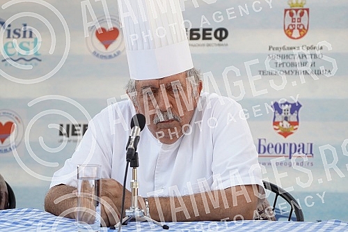 A press conference was held at Kalemegdan, near the Nebojsa Tower, at which the 