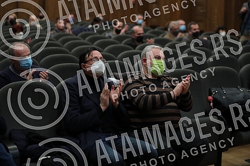 Commemoration on the occasion of the death of prominent drama artist Vladan Zivkovic was held at the Yugoslav Cinematheque.Komemoracija povodom smrti istaknutog dramskog umetnika Vladana Zivkovica odrzana je Jugoslovenskoj kinoteci.