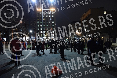 Support meeting for Serbs and the Serbian Orthodox Church in Montenegro in front of the Church of St. Mark organized by the Student Club of the Faculty of Law in Belgrade.
Skup podrske Srbima i SPC u Crnoj Gori ispred crkve Svetog Marka u organizaci Support meeting for Serbs and the Serbian Orthodox Church in Montenegro in front of the Church of St. Mark organized by the Student Club of the Faculty of Law in Belgrade.
Skup podrske Srbima i SPC u Crnoj Gori ispred crkve Svetog Marka u organizaci