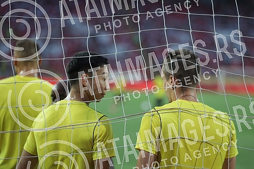 The rematch of the second round of qualifications for the Champions League between FC Red Star and FC Kairat is played at the Rajko Mitic Stadium.
Revans utakmica drugog kola kvalifikacija za Ligu sampiona izmedju FK Crvene zvezde i FK Kairat igra s The rematch of the second round of qualifications for the Champions League between FC Red Star and FC Kairat is played at the Rajko Mitic Stadium.
Revans utakmica drugog kola kvalifikacija za Ligu sampiona izmedju FK Crvene zvezde i FK Kairat igra s