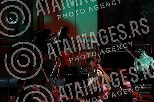 On the stage in the courtyard of the Captain Misa building, the new season of the THEATER theater was solemnly opened with the concert 