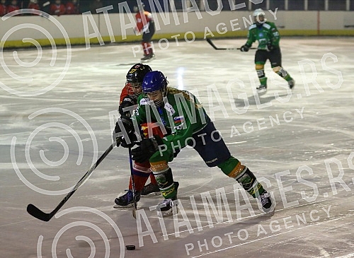The match of the women's hockey team Serbian girls against Ljubljana's Olimpija was played as part of preparations for the historic, first appearance at the IIHF World Championship III Division B Group, which will be held in Belgrade in March. Utak
