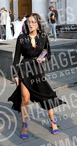 Wedding of familly Karic held in Temple of St Sava.Crkveno vencanje clanova porodice Karic u Hramu Svetog Save.