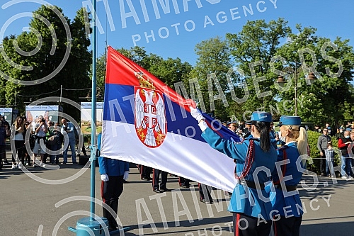 The two-day celebration of the Day of Victory over Fascism in the Second World War - May 9, began with the firing of honorary platoons of the Serbian Army from the Sava Terrace on Kalemegdan.Dvodnevno obelezavanja Dana pobede nad fasizmom u Drugom 