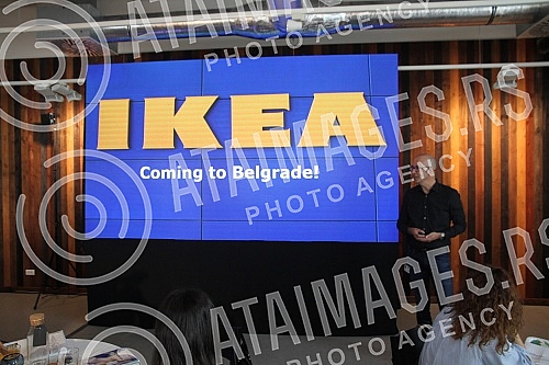 Press day in Department store IKEA.Novinarski dan u robnoj kuci IKEA. 