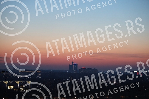 View of Belgrade during the first day of the weekend in which, according to the decision of the Government of Serbia from Friday at 21.00 to Monday at 06.00 in Serbia can only work grocery stores, some service activities (tailor, glass cutter, carpen