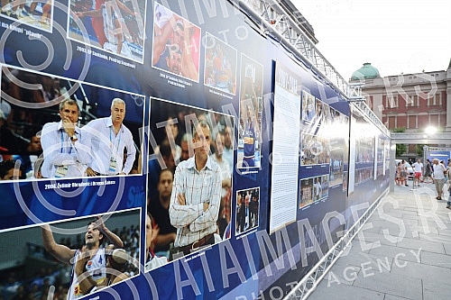 On the occasion of the Olympic qualifying tournament on the Republic Square, the exhibition Paths of Our Basketball lasts until Sunday, July 4, and various, interesting activations have been organized in which you can win prizes. Povodom olimpijsko