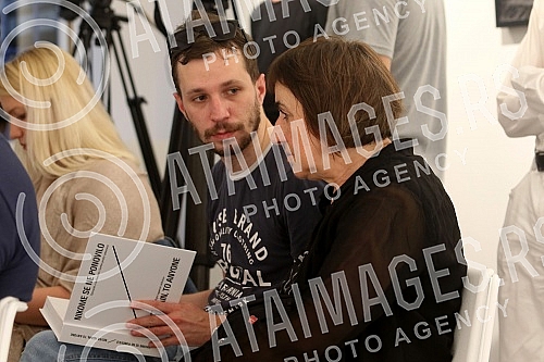 The promotion of the anthology entitled 