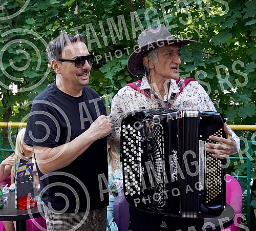 Promotion of the new video of accordionist Mirko Kodic Promotion of the new video of accordionist Mirko Kodic