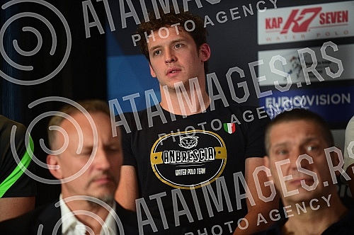 A press conference on the occasion of the Final Eight of the Champions League was held at the Falkenstainer Hotel.Konferencija za medije povodom odigravanja Fajnal-ejta Lige sampiona odrzana je u Hotelu Falkenstainer. 