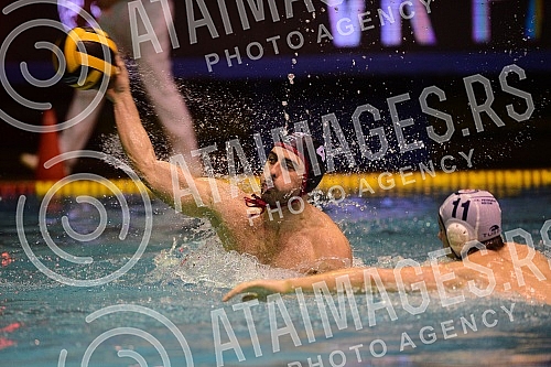 The match of the second round of the Premier Regional Water Polo League between VK Jug AO and VK Partizan.The match of the second round of the Premier Regional Water Polo League between VK Primorac and VK Radnicki.Utakmica drugog kola Premijer re