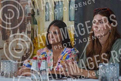 A press conference after the press screening of the film 