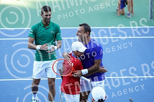 Ceremonial opening of the tennis complex in the Ravne 2 Archaeological and Tourist Park in Visoko.Svecano otvaranje teniskog kompleksa u Arheolosko-turistickom parku Ravne 2 u Visokom.