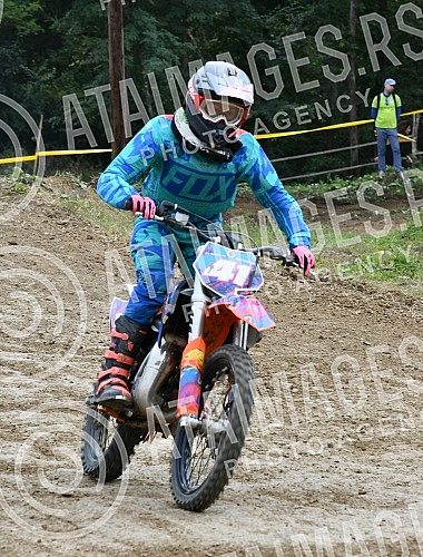 A motocross competition was held at the MX Park Tresnjari track in Kraljevo.Na stazi MX park Tresnjari u Kraljevu odrzano je takmicenje u moto krosu.