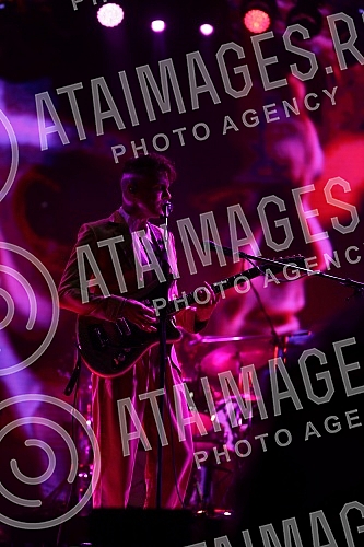 Performance of Israeli singer-songwriter Asaf Avidan on the third day of the Exit Festival 2021 on the Main Stage.Nastup izraelskog kantautora Asafa Avidana treceg dana Exit festivala 2021. na bini Main stage