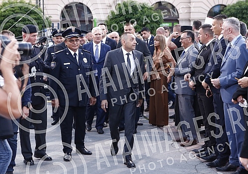 The state manifestation dedicated to the memory of all martyred and exiled Serbs on the occasion of the 27th anniversary of the military action Storm, this year was held in Novi Sad on Freedom Square.Drzavna manifestacija posvecena secanju na sve st