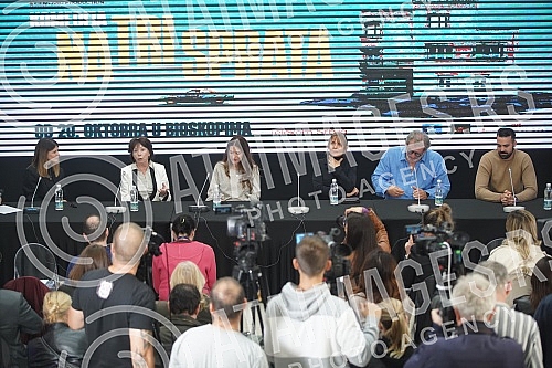 The press conference on the occasion of the Belgrade premiere of the film 