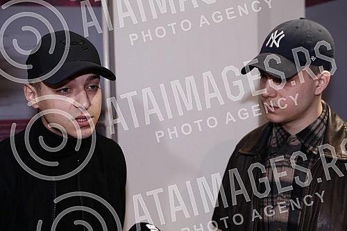 Press conference of the acting and author team of the film 