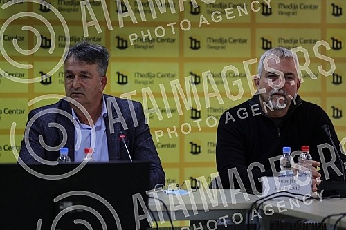 A press conference of the People's Movement of Serbs from Kosovo and Metohija Otadzbina was held at the Media Center on the occasion of the elections in Serbia on April 3.U Medija centru je odrzana konferencija za novinare Narodnog pokreta Srba sa 