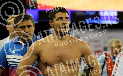 World wrestling championship held in Budapest (Hungary).Svetsko prvenstvo u rvanju u Budimpesti.