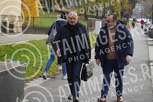 The lawyers of the accused Zoran Bastovanovic are coming to the Special Court in the case of 